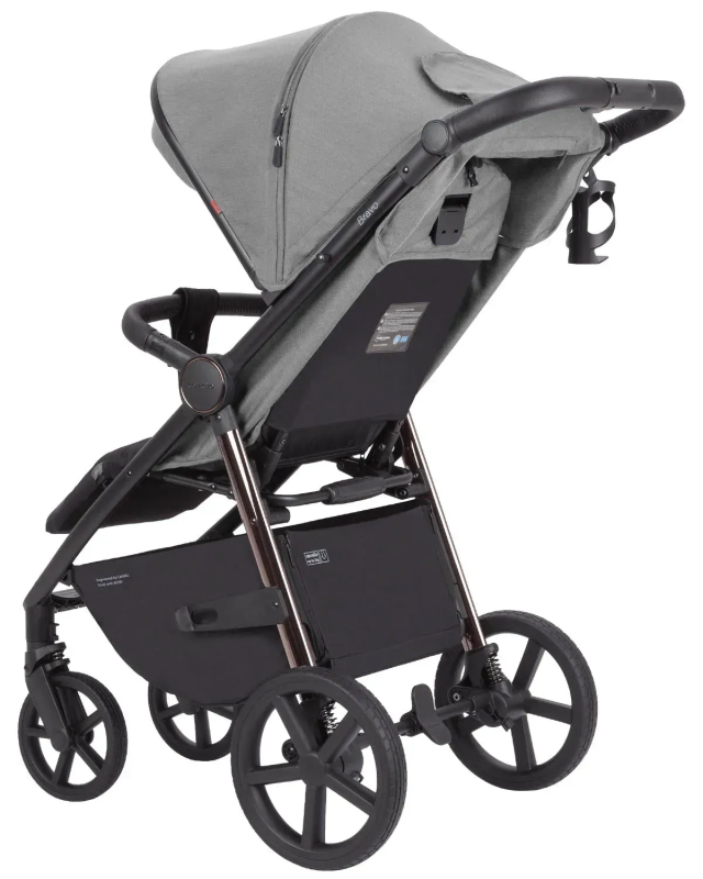 Коляска прогулочная CARRELLO Bravo Plus CRL-5515 Mist Grey 2024