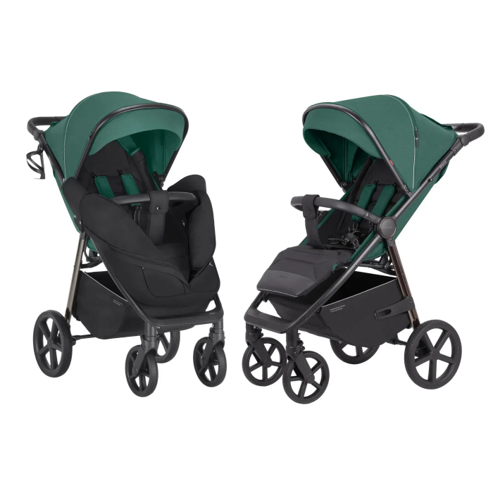 Коляска прогулочная CARRELLO Bravo Plus CRL-5515 Palm Green 2024