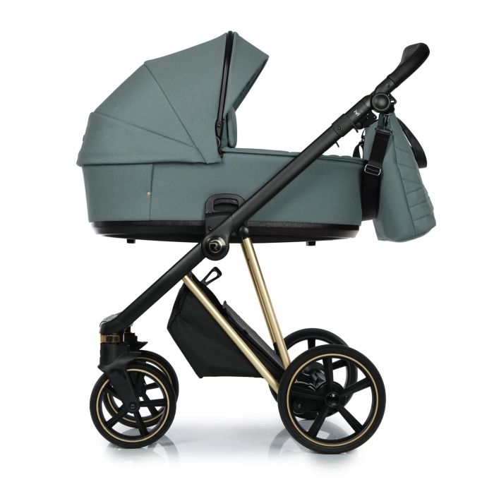 Коляска 2 в 1 Roan Ivi Pine Green Gold 2.0
