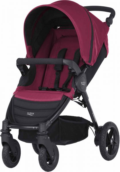 Прогулянкова коляска BRITAX B-MOTION 4 Wine Red