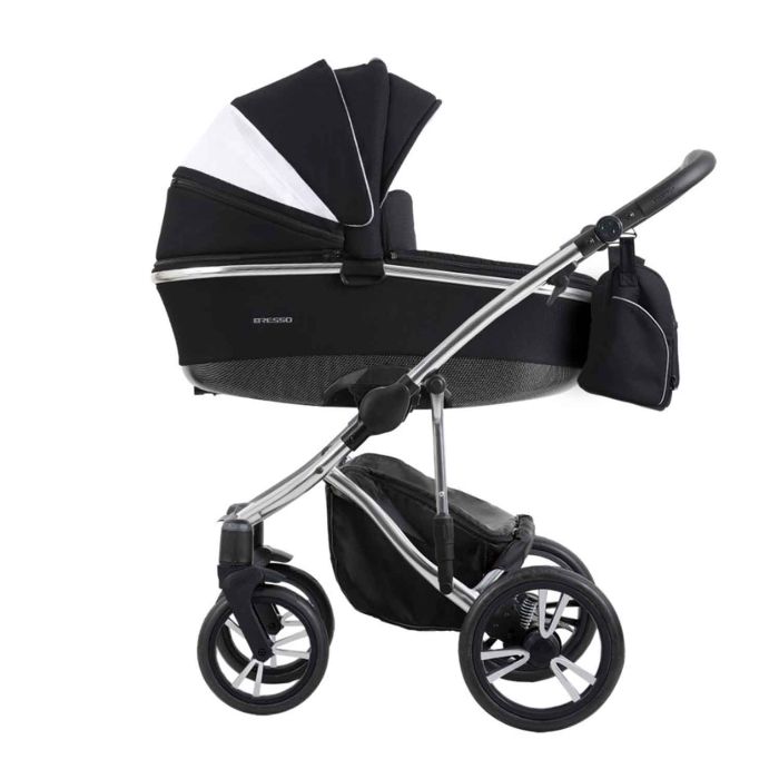 Коляска 2 в 1 Bebetto Bresso Premium SILVER 01