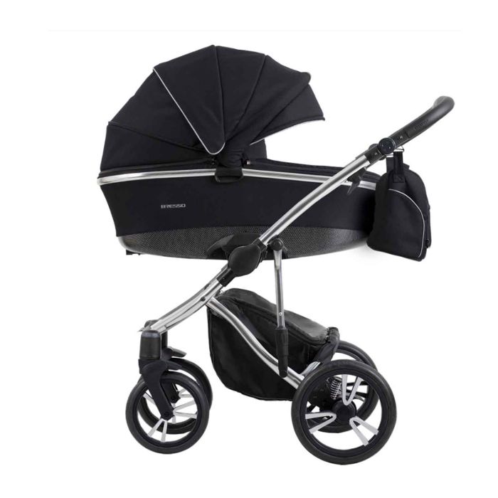 Коляска 2 в 1 Bebetto Bresso Premium SILVER 01