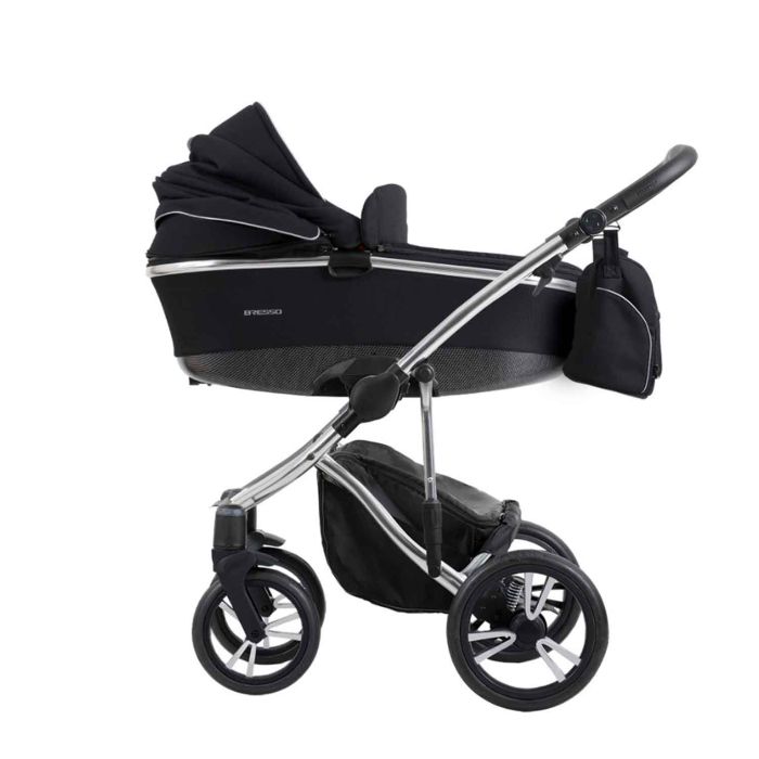 Коляска 2 в 1 Bebetto Bresso Premium SILVER 01