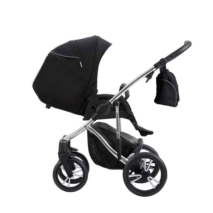 Коляска 2 в 1 Bebetto Bresso Premium SILVER 01