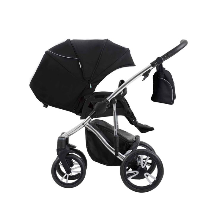 Коляска 2 в 1 Bebetto Bresso Premium SILVER 01