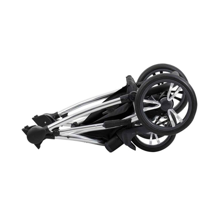 Коляска 2 в 1 Bebetto Bresso Premium SILVER 01