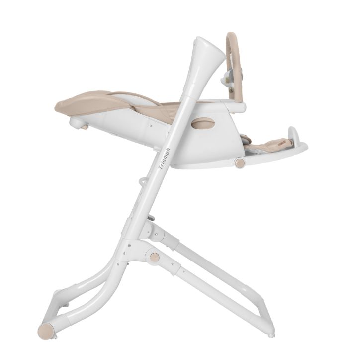 Стульчик-качели CARRELLO Triumph сенсорная панель CRL-10302 Cream Beige