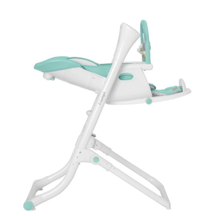 Стульчик-качели CARRELLO Triumph сенсорная панель CRL-10302 Mint Green