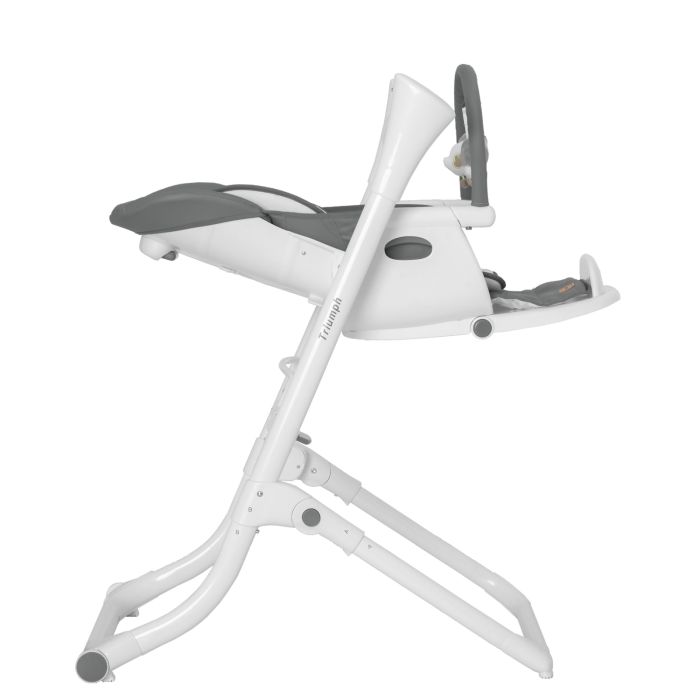 Стульчик-качели CARRELLO Triumph сенсорная панель CRL-10302 Palette Grey