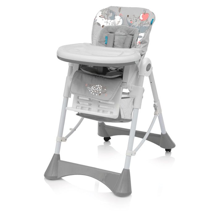 Стульчик для кормления Baby Design Pepe New (07 Gray)