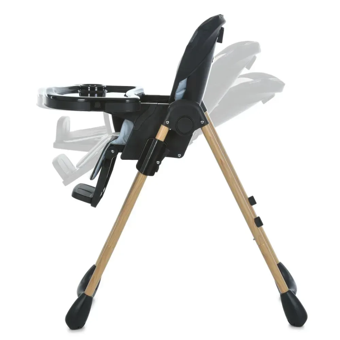 Стульчик для кормления El Camino CRAFT  ME 1115-W Black