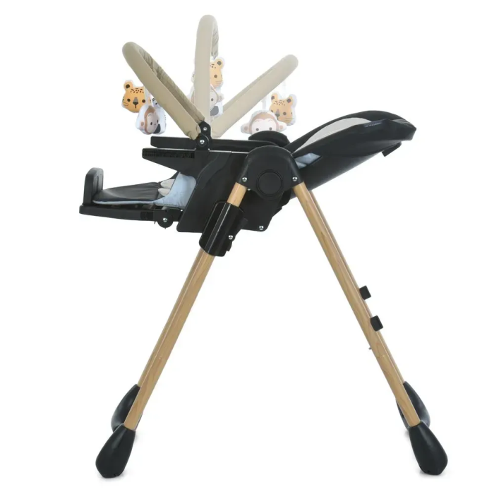 Стульчик для кормления El Camino CRAFT  ME 1115-W Black