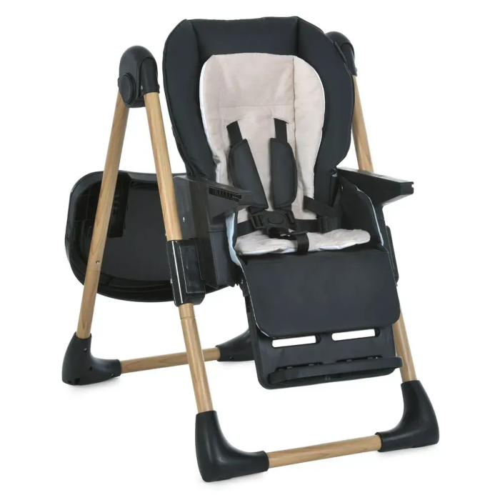 Стульчик для кормления El Camino CRAFT  ME 1115-W Black