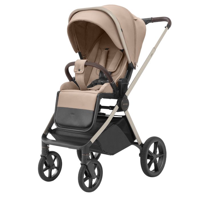 Коляска 2 в 1 CARRELLO Ultra CRL-6527 Floral Beige