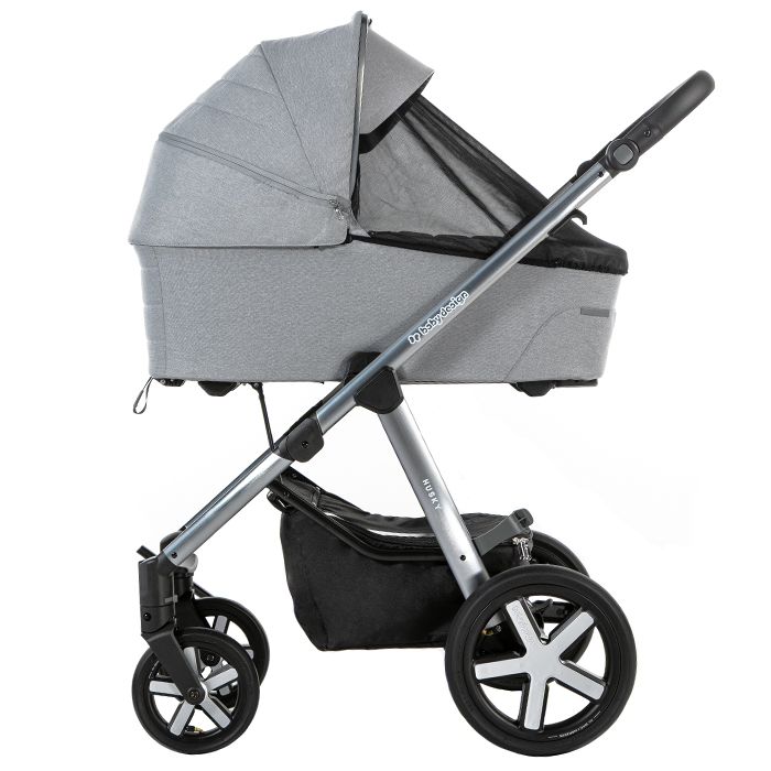 Коляска 2 в 1 Baby Design HUSKY XL (217 GRAPHITE)