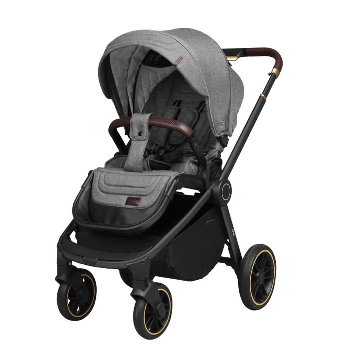 Коляска прогулянкова CARRELLO Epica CRL-8509 Silver Grey + дощовик